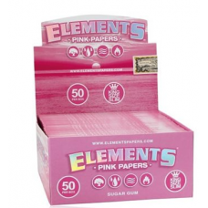 Element Pink Paper King Size Slim -50CT